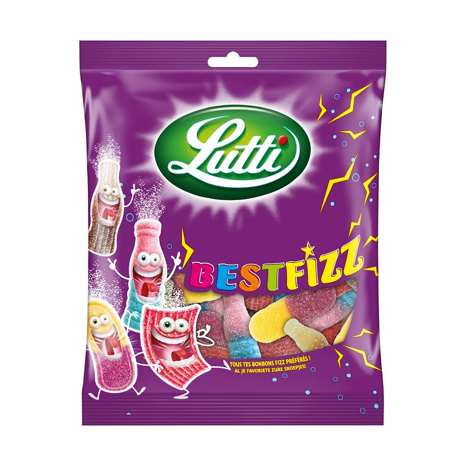 Lutti Best Fizz Sachets G