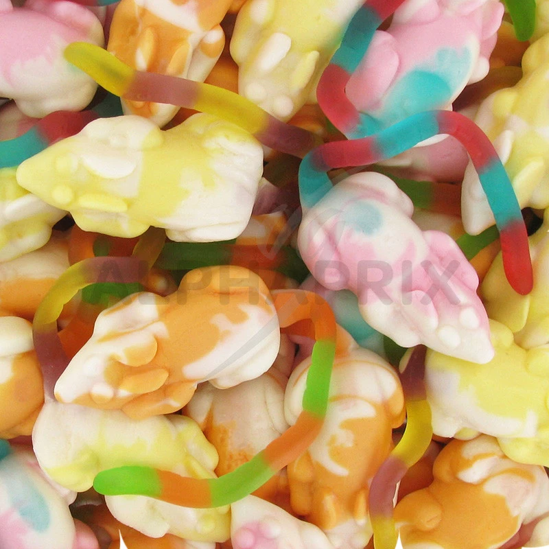 Trolli bonbon gélifié aux fruits ALL IN ONE, 1.000 g