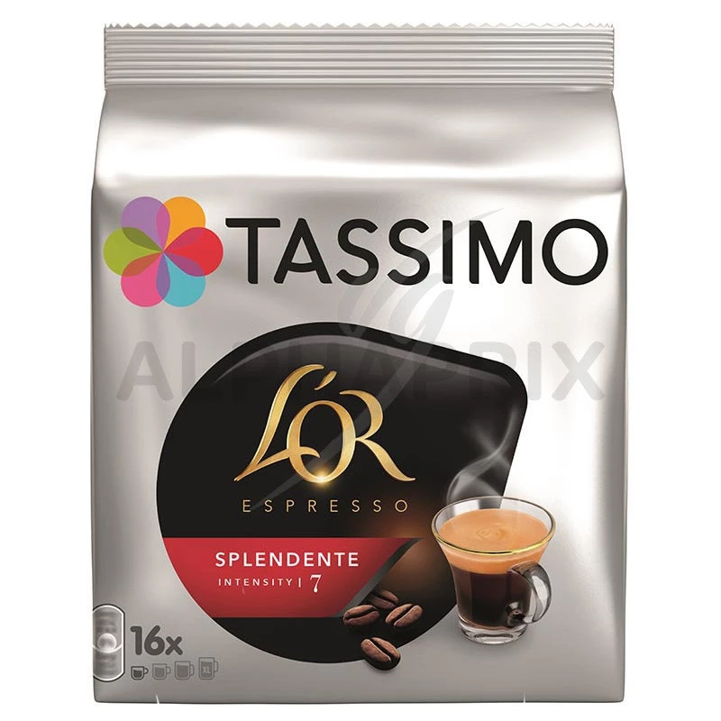 Tassimo l'Or Espresso Décaféiné 105.6g (16 dosettes) - les 5 paquets