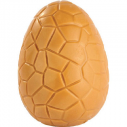 Oeuf carreau Blond (ouvert) 120g - 12 cm