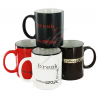 Mugs coffee break en céramique x4 modeles assortis