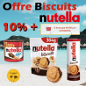 Offre biscuits nutella (T12 + T22 + Nutella & go)