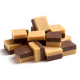 Caramels Fudge Vanille/chocolat Lonka