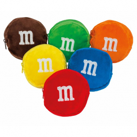 Porte monnaie M&M's couleur aléatoire (cotton bag)