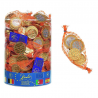 Filets pièces euro chocolat en tubo de 60