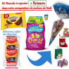 RAJOUT de 1 Kit gâteaux + boisson + compote pour un gouter Top 3 étoiles