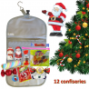 Trousse de toilette garnie 12 friandises Noël